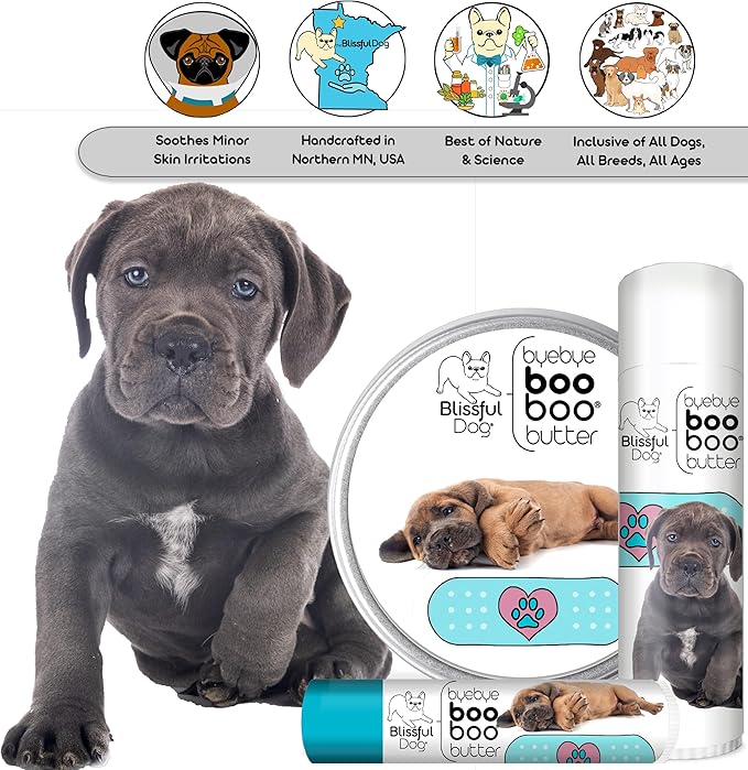 The Blissful Dog Cane Corso Boo Boo Butter, 2-Ounce