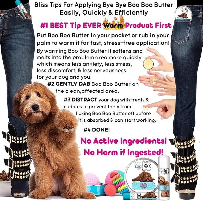 The Blissful Dog Labradoodle Boo Butter, 0.50 oz