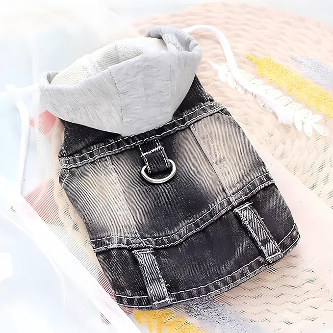 Puppy Harness Jacket for Small Dogs - Breathable Soft Dog Clothes with D-Ring for Leash, Lightweight Comfort Vest for Small Breed Puppies, Cats