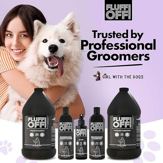 FLUFF OFF Pet Scent (Blueberry Bubblegum) 8 Oz - for Cats and Dogs - Made in USA